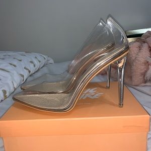 Clear Perplex Pumps